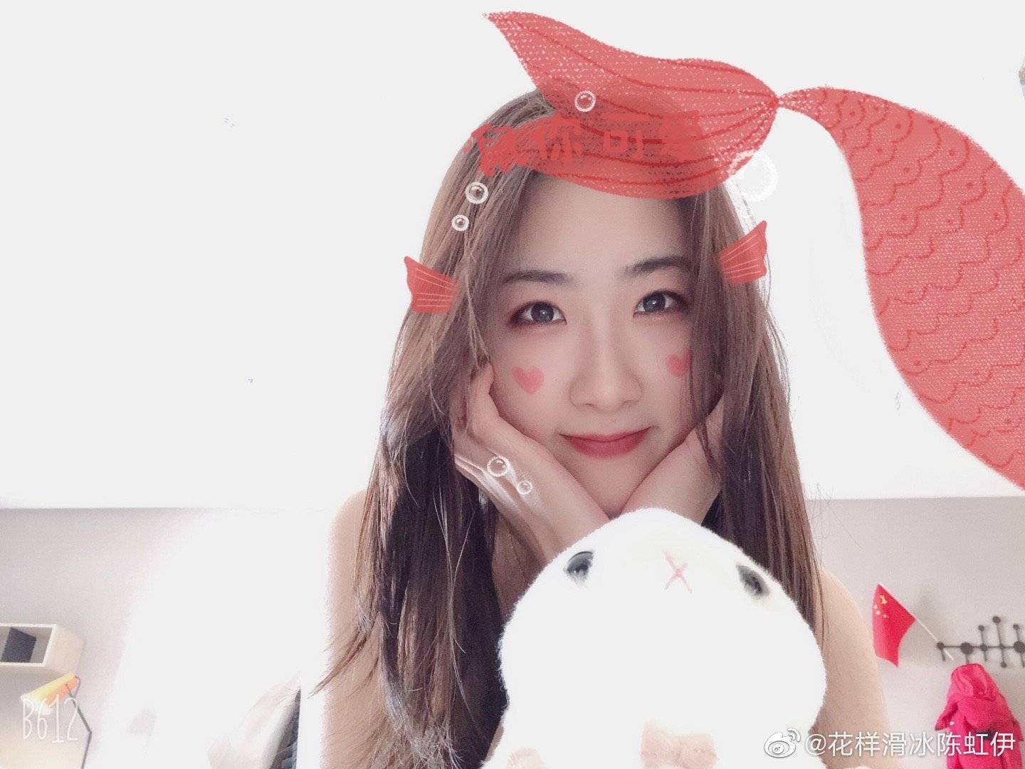花滑女神陈虹伊生活美照_4
