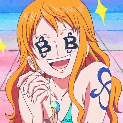 《海贼王》娜美 小财迷 泳装卡通女生头像