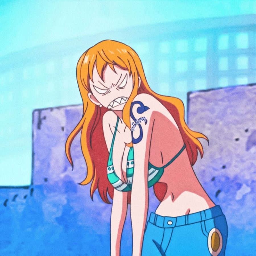 《海贼王》娜美 小财迷 泳装卡通女生头像_5