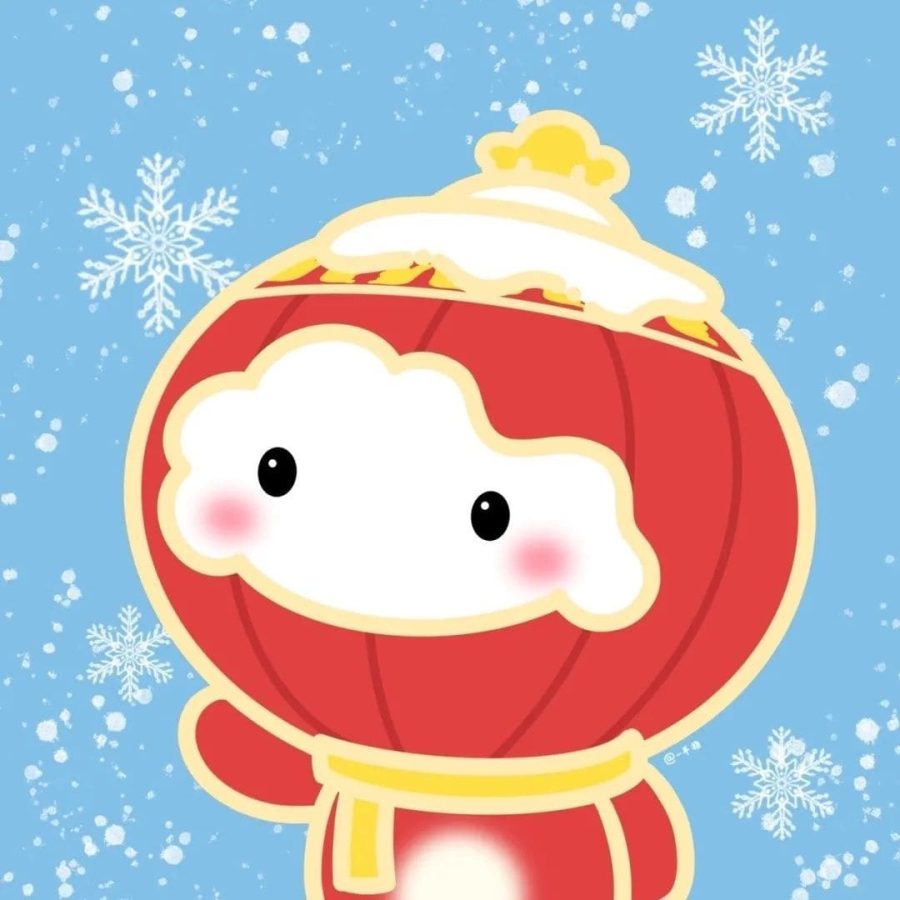 冰墩墩和雪容融卡通图片 支持情侣cp头像_8