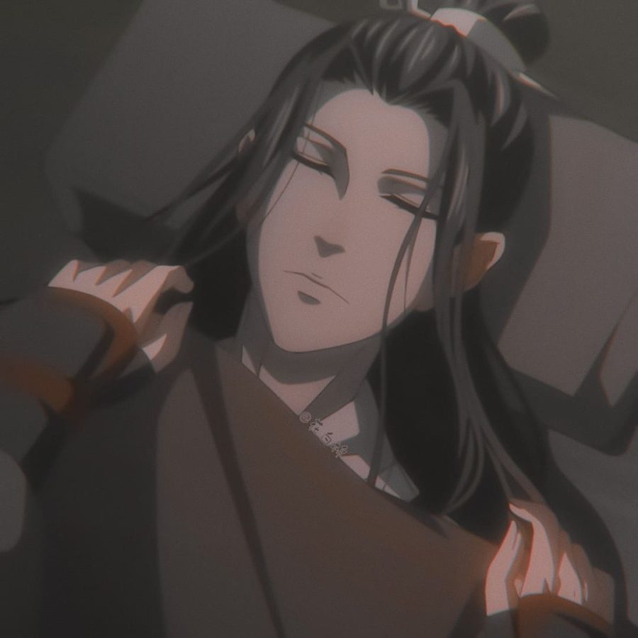 《魔道祖师动画 》 蓝湛/蓝忘机醉酒后睡觉自截头像_3