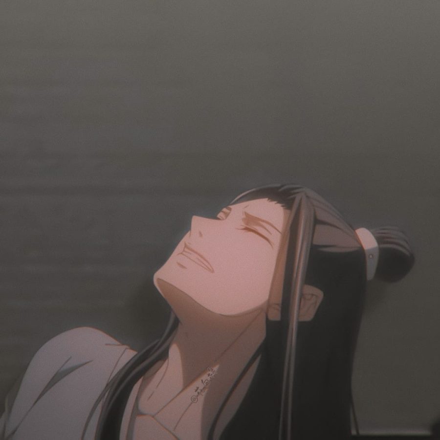 《魔道祖师动画 》 蓝湛/蓝忘机醉酒后睡觉自截头像_4