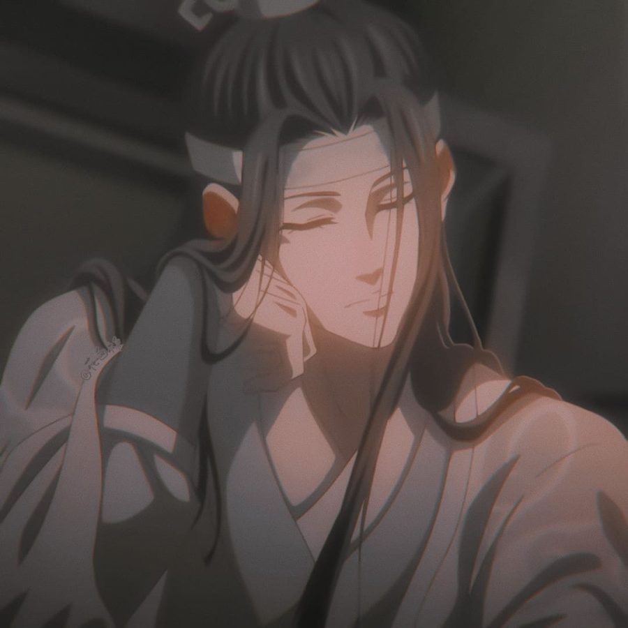 《魔道祖师动画 》 蓝湛/蓝忘机醉酒后睡觉自截头像_9