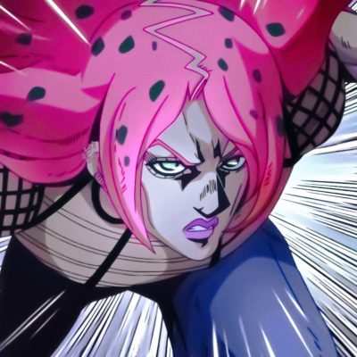迪亚波罗霸气冷酷自截头像，选自《JoJo奇妙冒险：黄金之风》