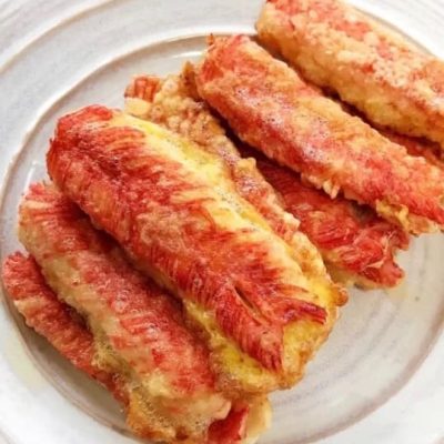 蟹肉棒美食图各种神仙搭配食欲满满