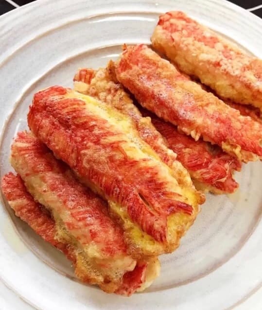 蟹肉棒美食图各种神仙搭配食欲满满_2