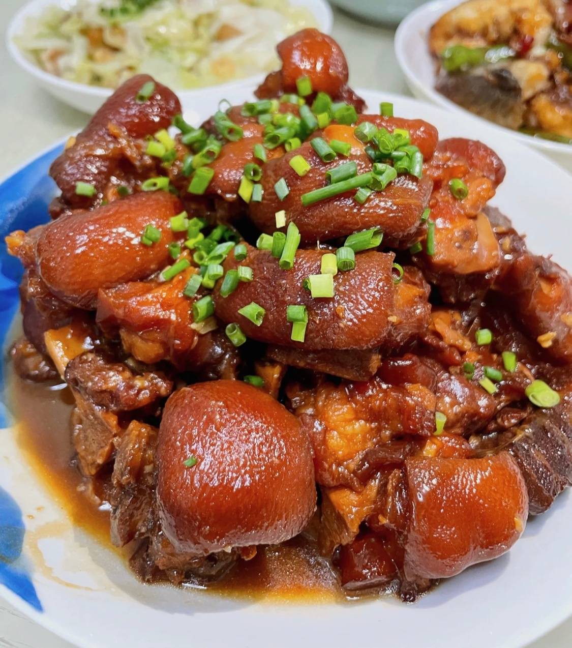 正宗东北美食炖猪蹄图片_2
