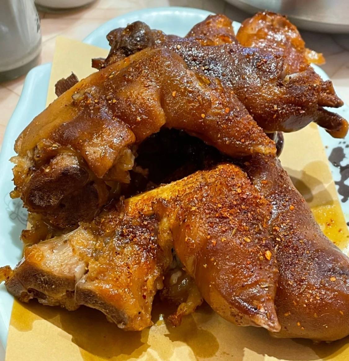 正宗东北美食炖猪蹄图片_3