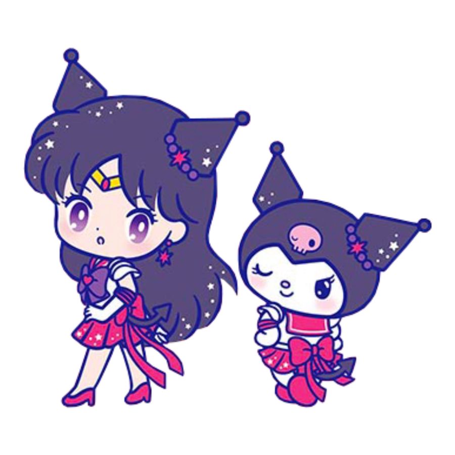 美少女战士和三丽鸥 梦幻联动联名闺蜜头像  RocketBunny二创作品_3
