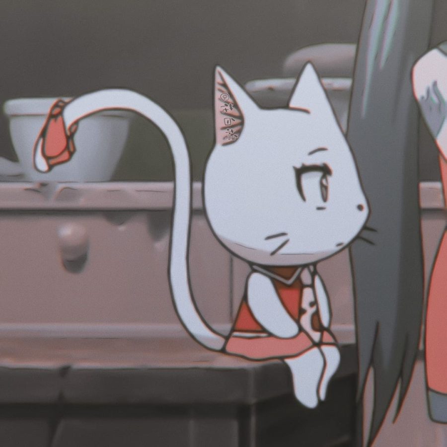 《妖精的尾巴 》夏露露 和温蒂形影不离的可爱猫咪头像_8