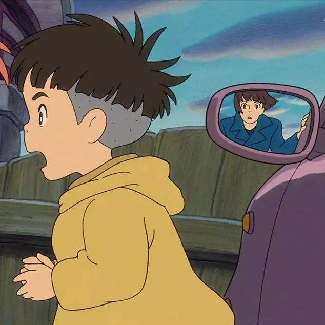 波妞和宗介的情侣头像，来自动漫《崖上的波妞》_8