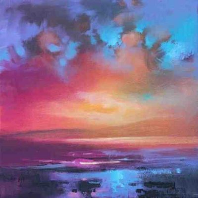 海天相接风景油画微信头像 艺术家 Scott Naismith