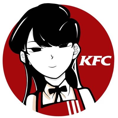 少女版kfc个性头像，适合kfc打工期间使用