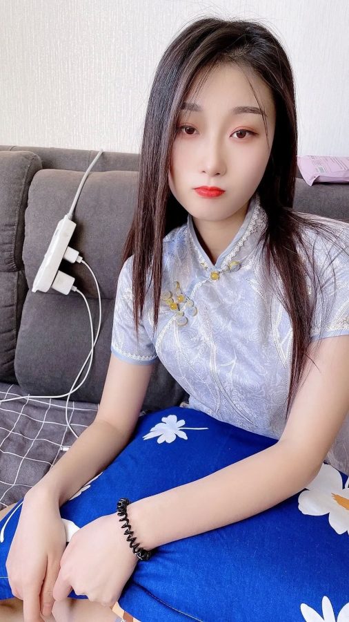 旗袍居家小美女 能驾驭旗袍的优雅身材_5