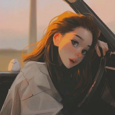 女白领女大学生手绘卡通形象女头