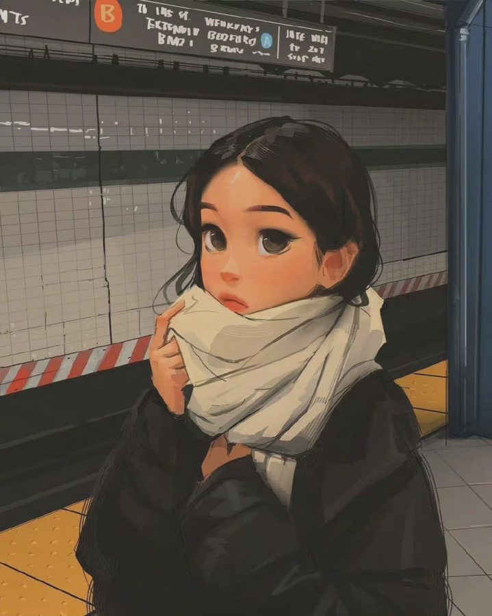 女白领女大学生手绘卡通形象女头_5