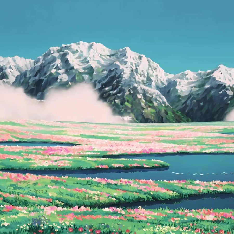 宫崎骏动画里的风景和美食动漫唯美图舒心_2