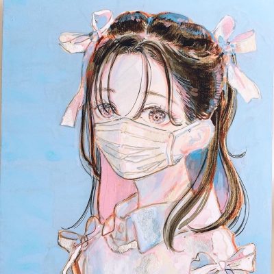 日本少女头像 日本艺术家 Makita Haruka ​​​