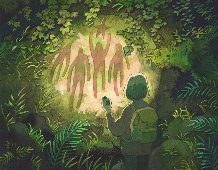 奇幻世界 插画师Heikala水彩作品 ​ 二次元治愈图_1