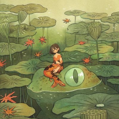 奇幻世界 插画师Heikala水彩作品 ​ 二次元治愈图