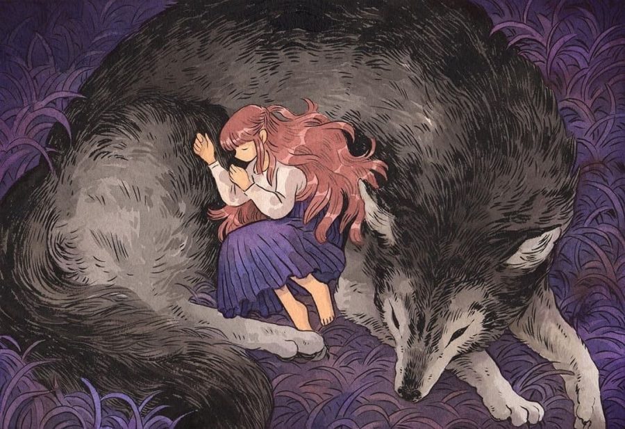 奇幻世界 插画师Heikala水彩作品 ​ 二次元治愈图_7