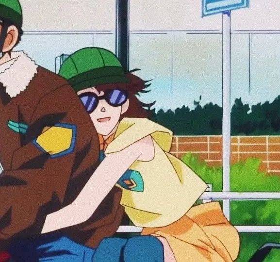 特别恩爱的动漫卡通情头 一人一张一左一右一男一女_12