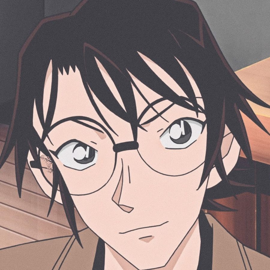 《名侦探柯南  》羽田秀吉/太革命人 动漫眼镜男生头像_4
