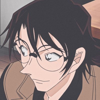 《名侦探柯南  》羽田秀吉/太革命人 动漫眼镜男生头像
