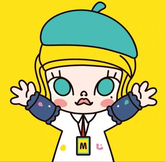 POP MART（泡泡玛特）茉莉molly 二次元卡通头像_8