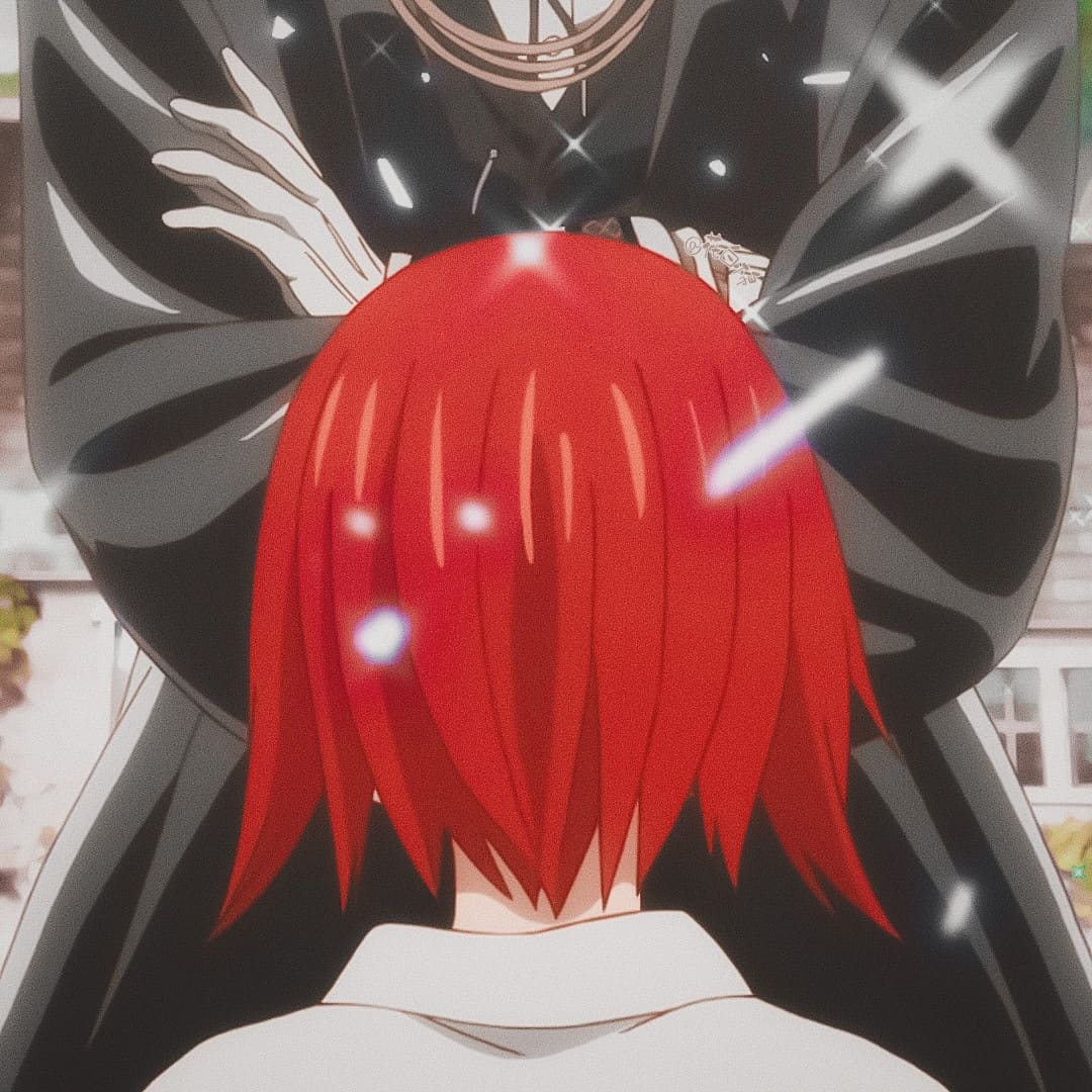 「魔法使的新娘」羽鸟智世 x 艾利亚斯·恩滋华斯情头_2