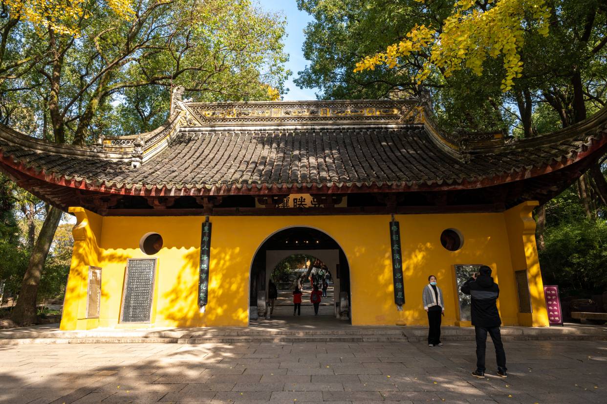 “吴中第一名胜”虎丘景区美景图一览_8