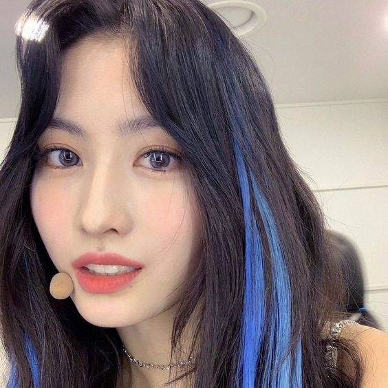 韩系ins风甜辣超仙真人女生头像_4