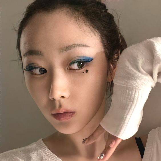 韩系ins风甜辣超仙真人女生头像_7