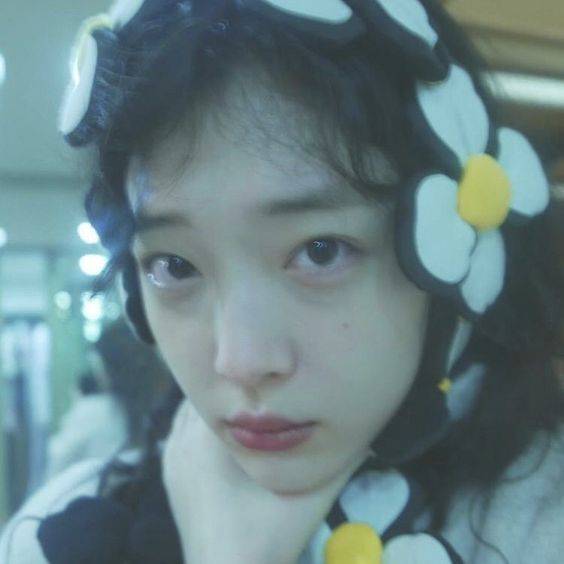 韩系ins风甜辣超仙真人女生头像_21