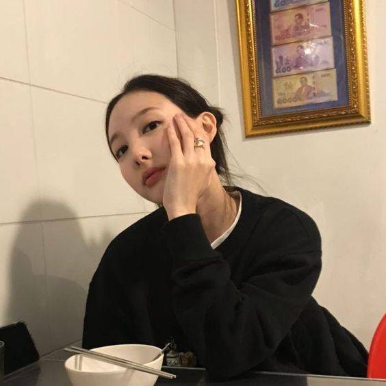 韩系ins风甜辣超仙真人女生头像_26
