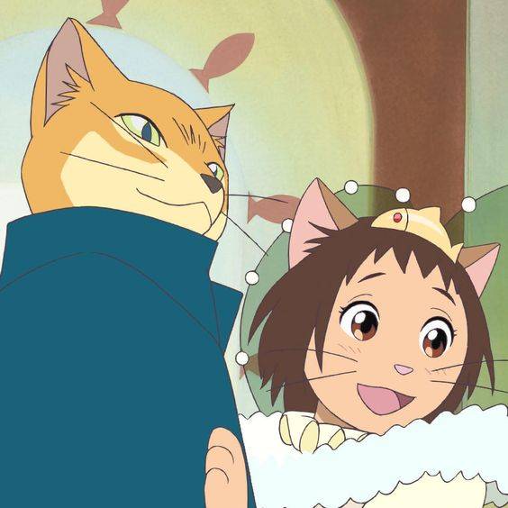 《猫的报恩》小春吉冈春 ，高中生动漫女头_1