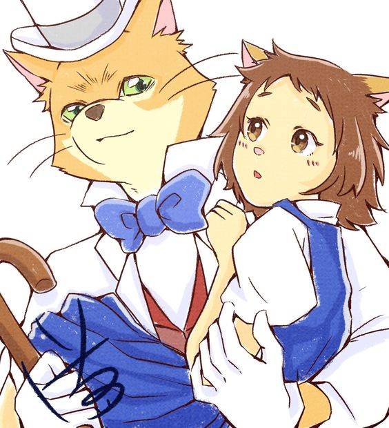 《猫的报恩》小春吉冈春和猫男爵BARON情侣头像_12