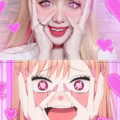 美女博主优拉Yolenda 穿JK制服Cosplay 喜多川海梦