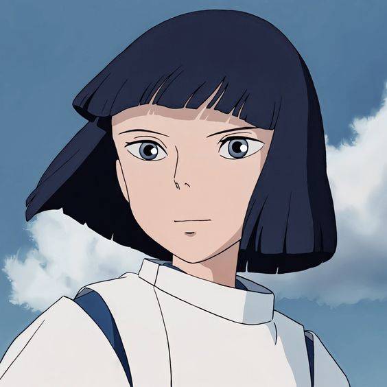 动漫《千与千寻》白龙帅气头像_4