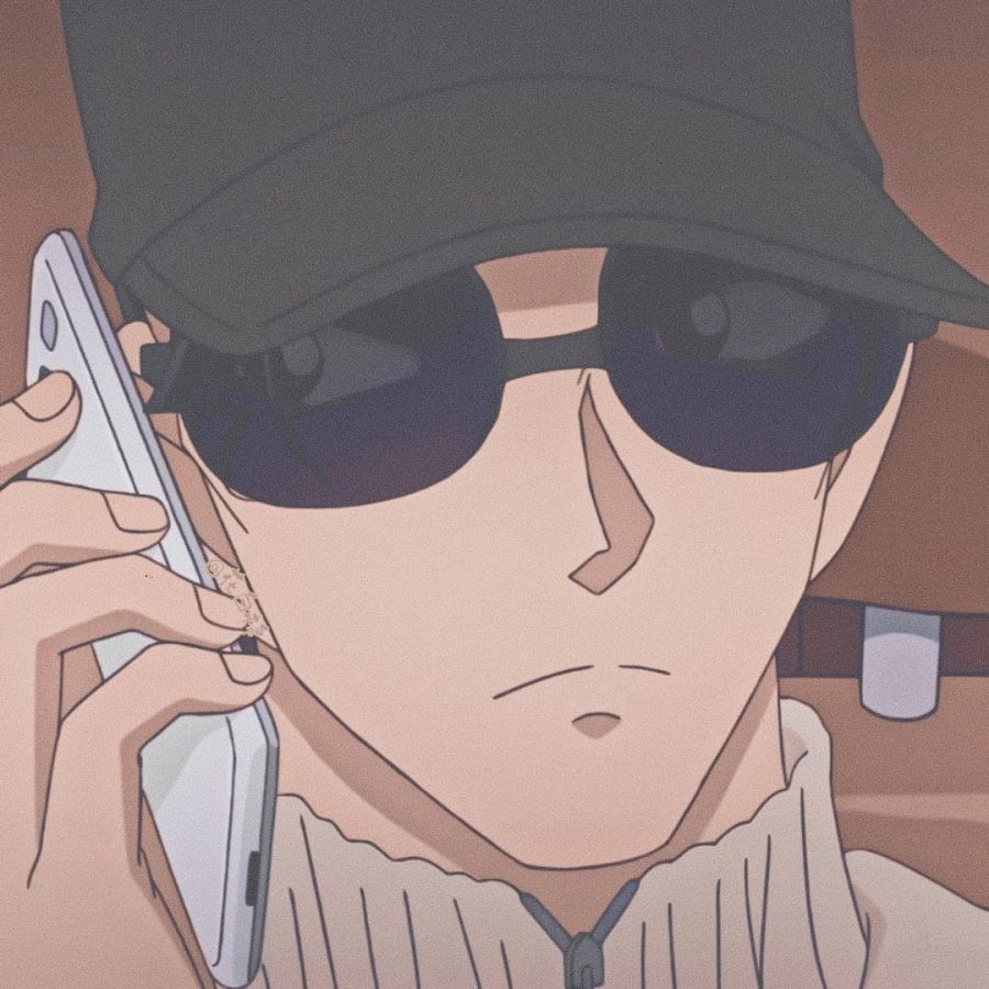 《名侦探柯南 》赤井秀一戴墨镜帅气头像_2