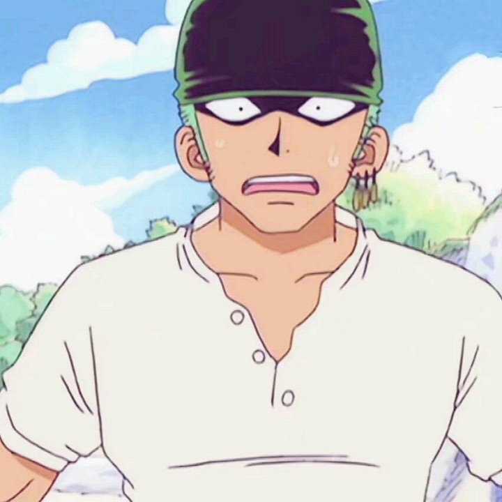 《海贼王》索隆戴头巾帅气装逼头像_4