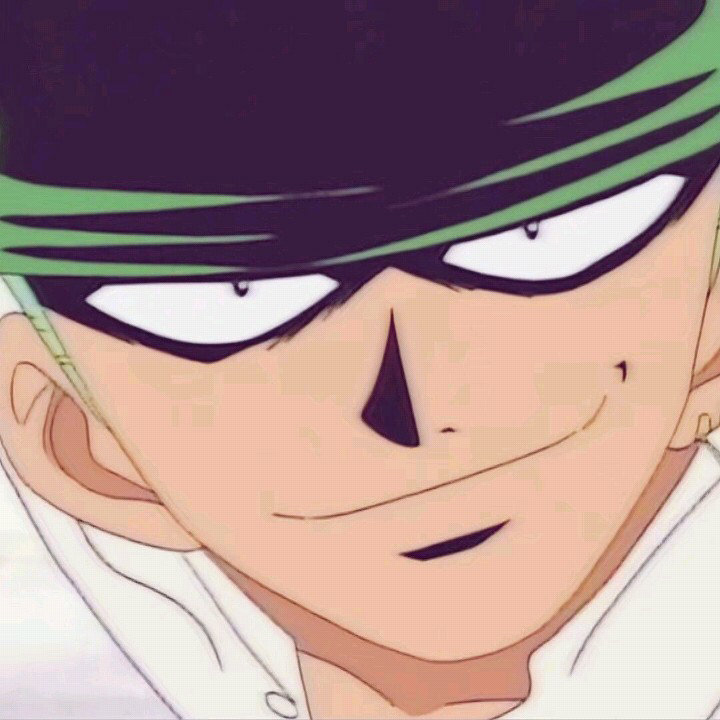 《海贼王》索隆戴头巾帅气装逼头像_5
