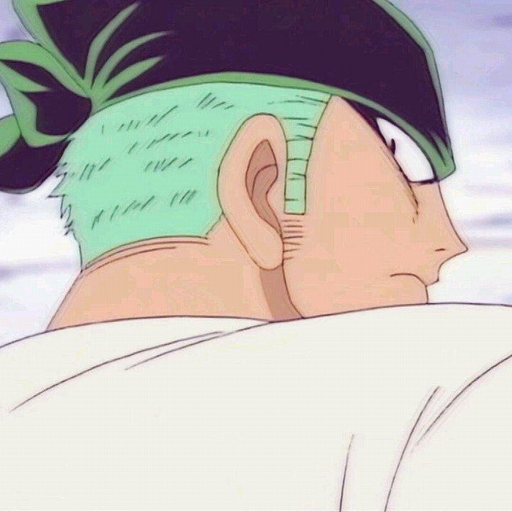 《海贼王》索隆戴头巾帅气装逼头像_8