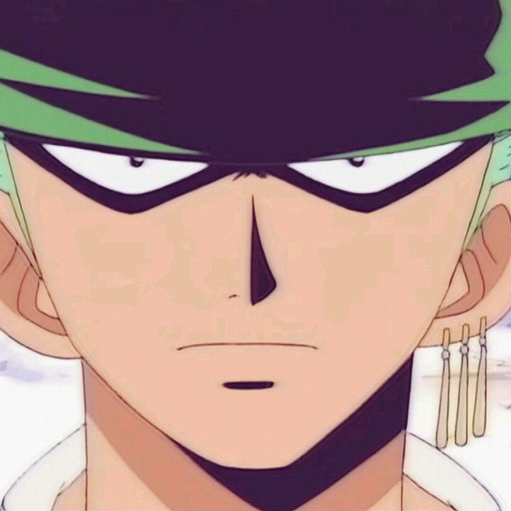 《海贼王》索隆戴头巾帅气装逼头像_9