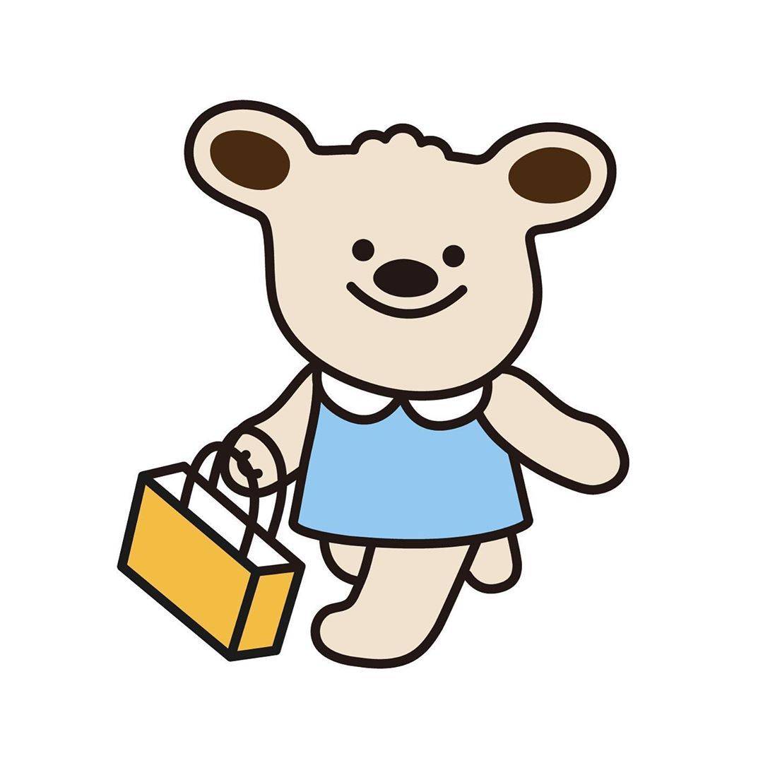 可爱卡通小熊彩色简笔画图片大全_7
