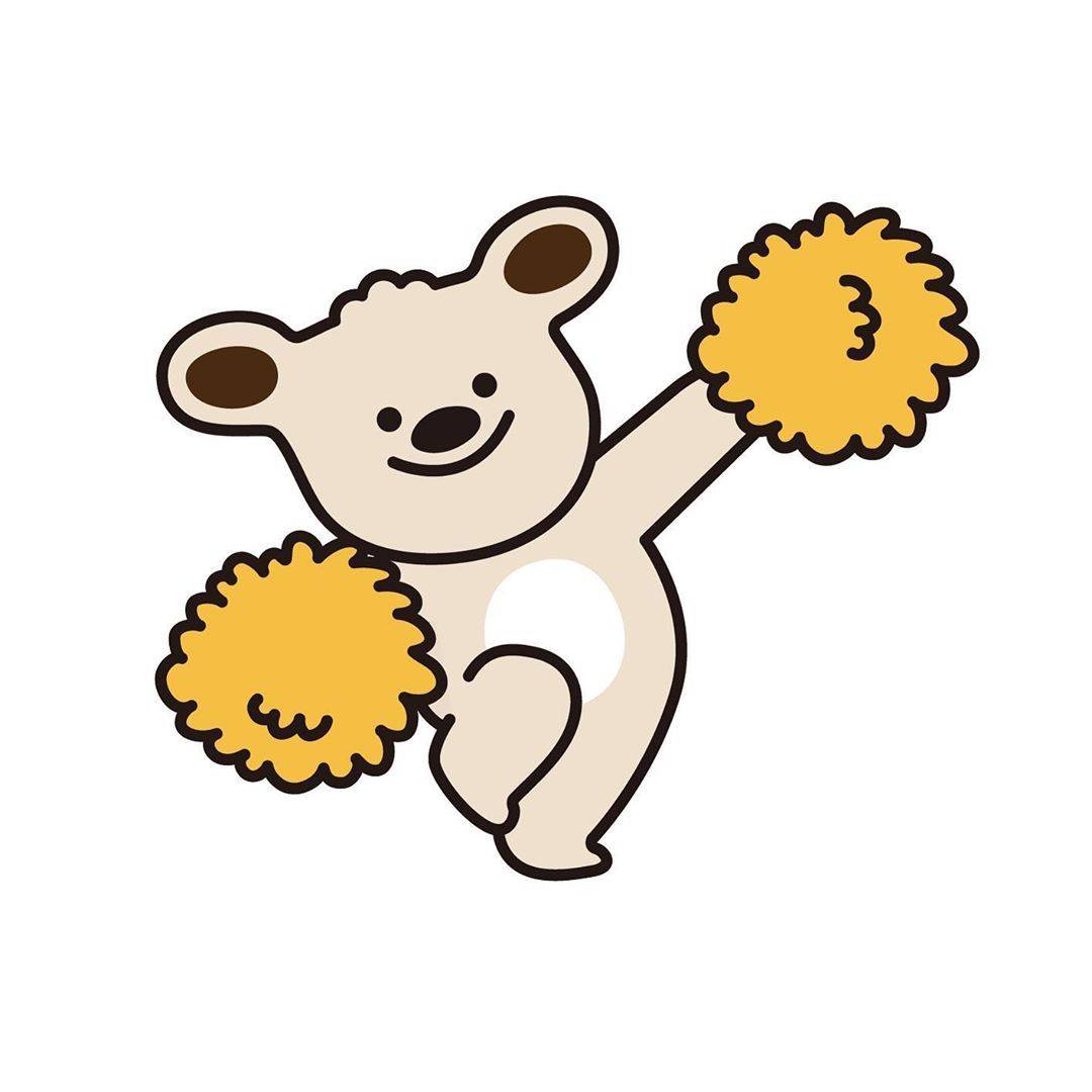 可爱卡通小熊彩色简笔画图片大全_4