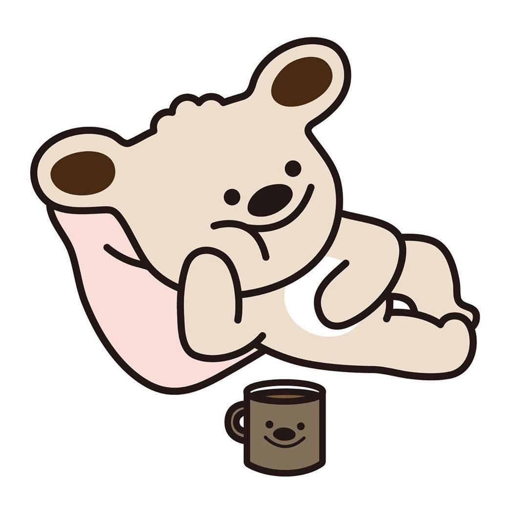可爱卡通小熊彩色简笔画图片大全_3