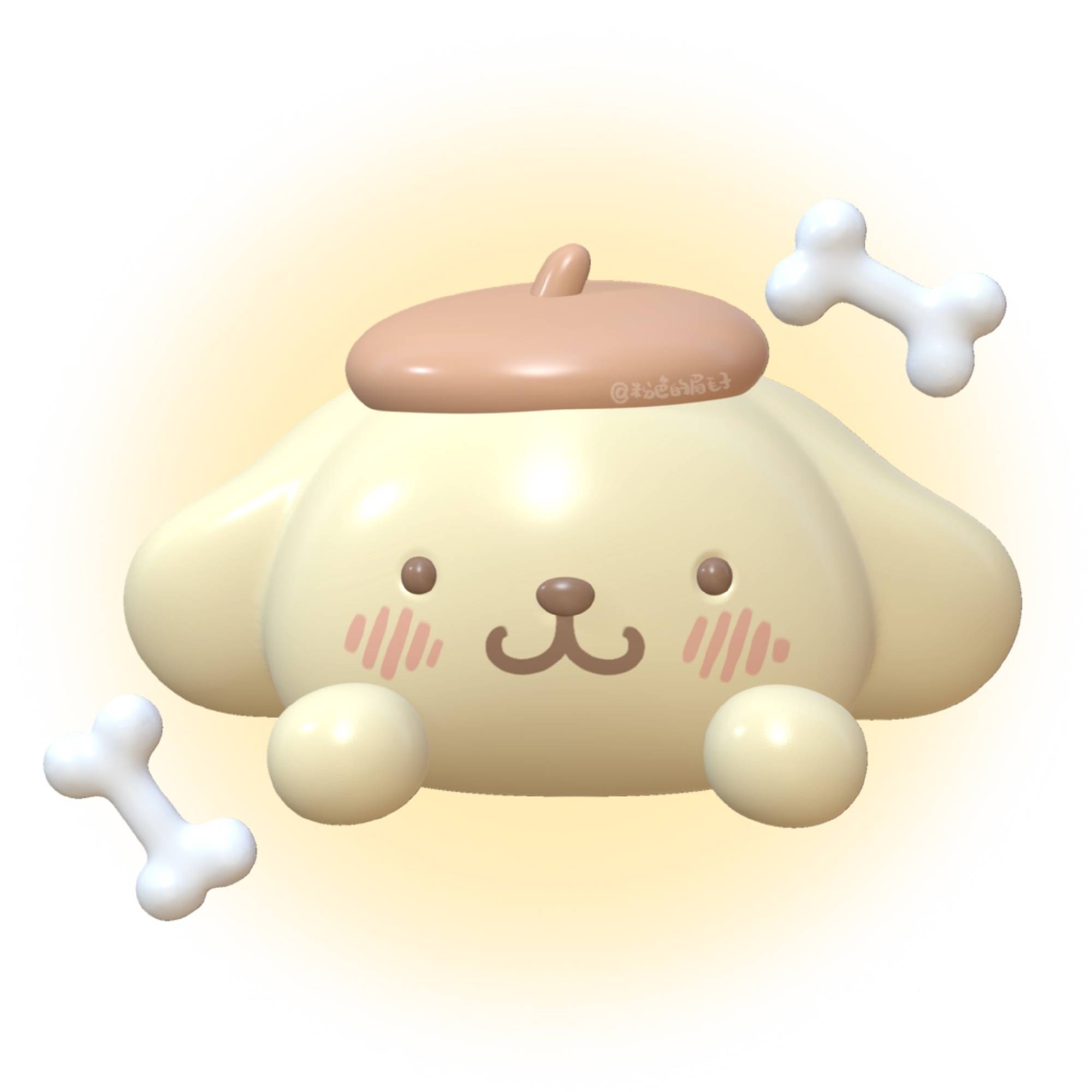 三丽鸥大家族成员3D立体卡通头像_3