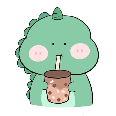 软绵绵猪原创Q版绿色可爱小恐龙卡通头像