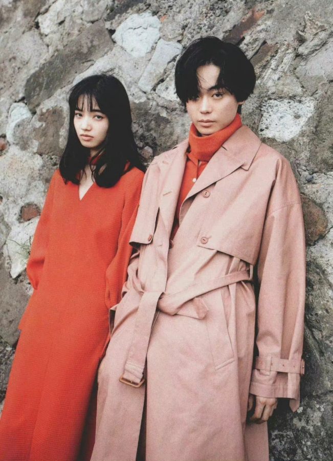 小松菜奈 菅田将晖 ​夫妻cp 超甜复古风合照_1